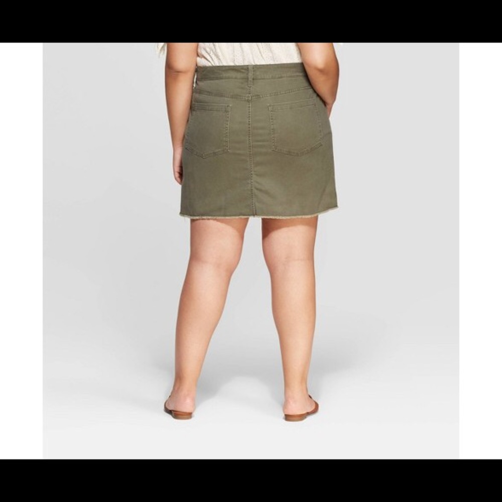 NWT Universal Threads Women’s Utility Mini Skirt - Picture 3 of 6